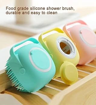 Silicone Massage Body Brush – Soft Exfoliating Scrubber for Smooth, Healthy Skin