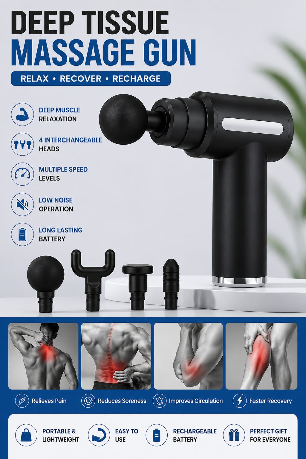 Professional Deep Massage Gun