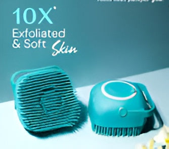 Silicone Massage Body Brush – Soft Exfoliating Scrubber for Smooth, Healthy Skin