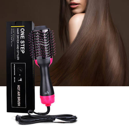 One Step 3-in-1 Hot Air Brush Dryer & Volumizer | Free Shipping All Over Pakistan