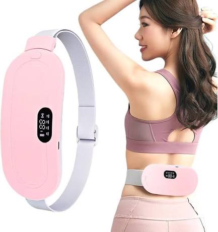 Cramp Relief Period Pain Belt – Electric Heating & Massage Therapy Belt for Women