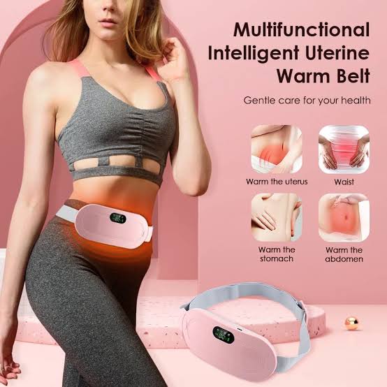 Cramp Relief Period Pain Belt – Electric Heating & Massage Therapy Belt for Women