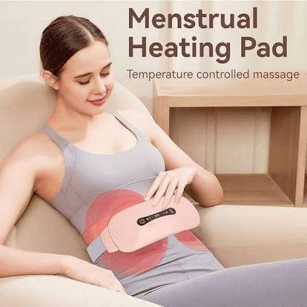 Cramp Relief Period Pain Belt – Electric Heating & Massage Therapy Belt for Women