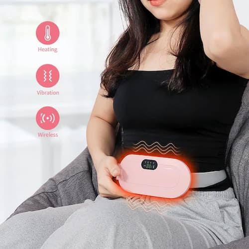 Cramp Relief Period Pain Belt – Electric Heating & Massage Therapy Belt for Women