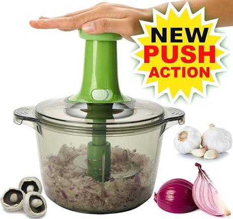 Hand Manual Chopper Pull Mashed Vegetable Machine (Free Shipping Pakistan )