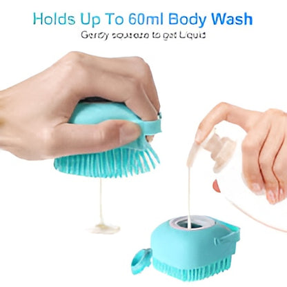 Silicone Massage Body Brush – Soft Exfoliating Scrubber for Smooth, Healthy Skin