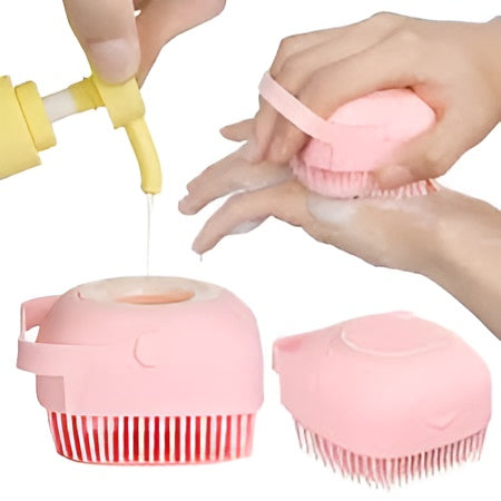Silicone Massage Body Brush – Soft Exfoliating Scrubber for Smooth, Healthy Skin