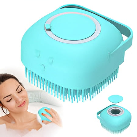 Silicone Massage Body Brush – Soft Exfoliating Scrubber for Smooth, Healthy Skin