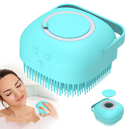 Silicone Massage Body Brush – Soft Exfoliating Scrubber for Smooth, Healthy Skin