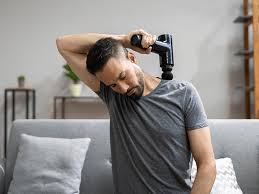 "Professional Deep Tissue Massage Gun – Portable Muscle Recovery Massager with Multiple Attachments"