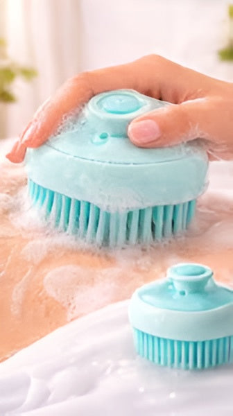 Silicone Massage Body Brush – Soft Exfoliating Scrubber for Smooth, Healthy Skin