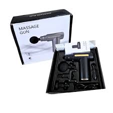 "Professional Deep Tissue Massage Gun – Portable Muscle Recovery Massager with Multiple Attachments"