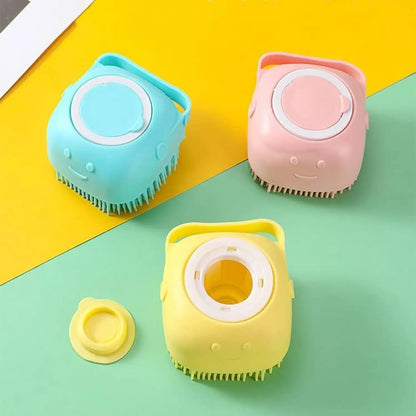 Silicone Massage Body Brush – Soft Exfoliating Scrubber for Smooth, Healthy Skin